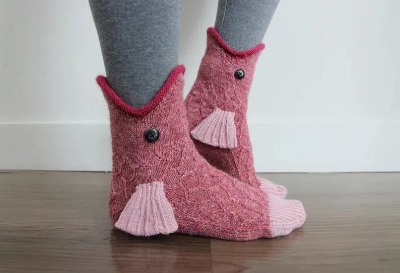 🔥3D Knit Crocodile Socks🎁