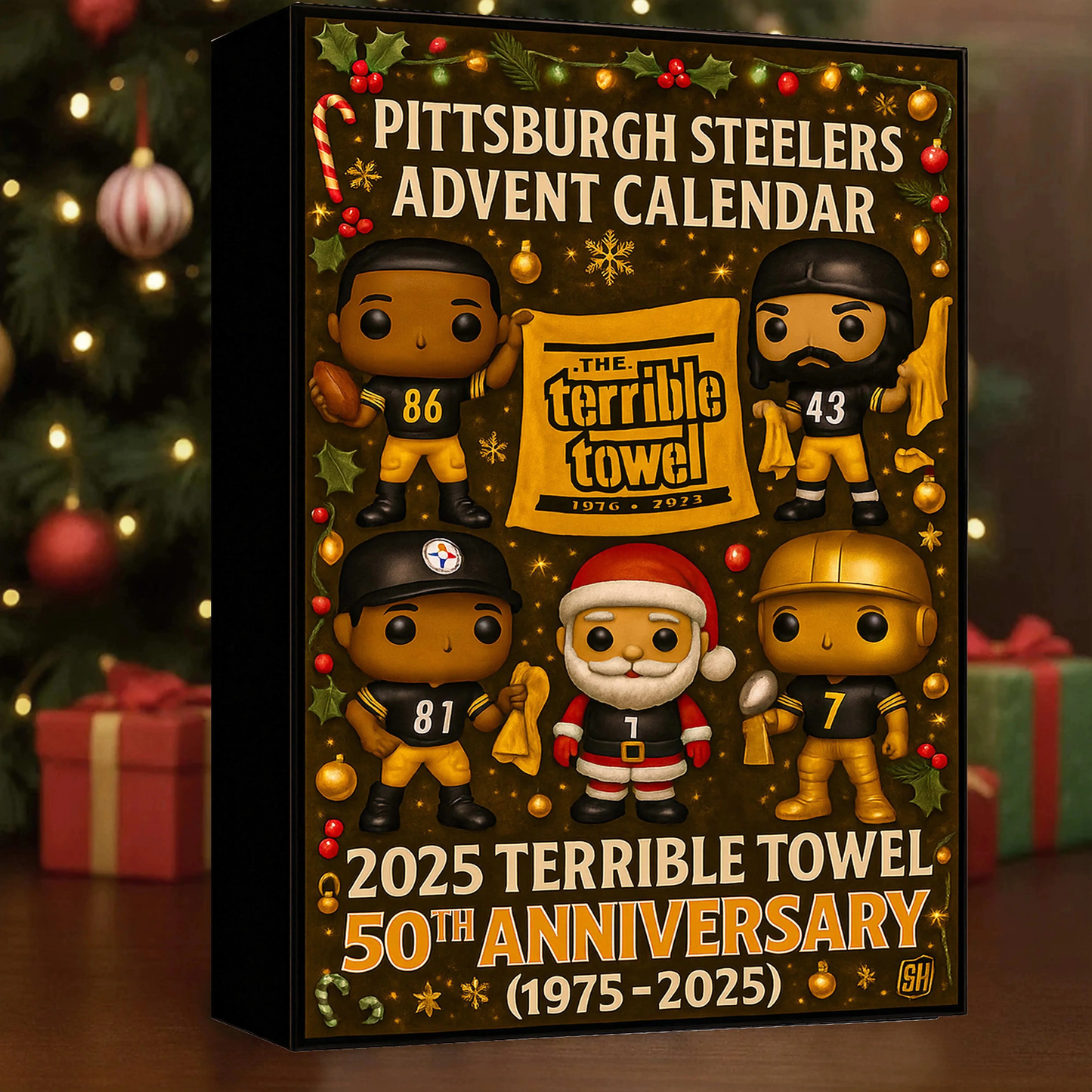 Black & Gold 50th Anniversary Advent Calendar
