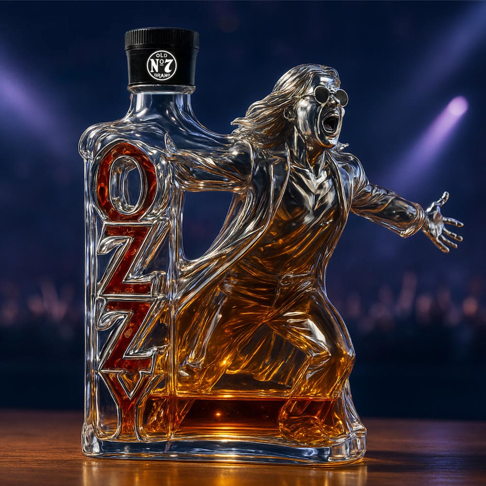 2025 🕯️ Prince of Darkness Final Tour Memorial Whiskey Bottle