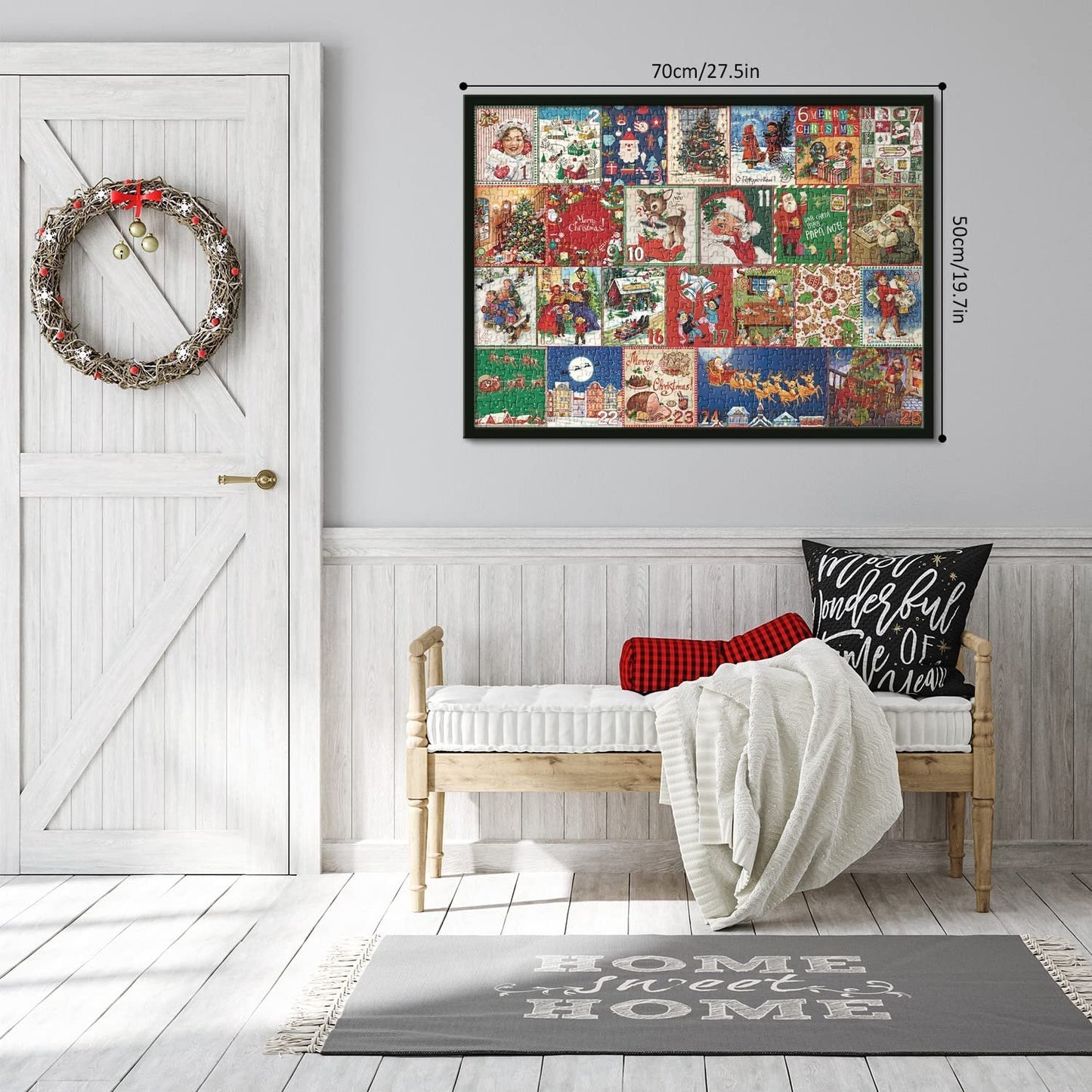 2023 Xmas Pre-Sale🎅 Christmas Advent Calendar Jigsaw Puzzle 1000pcs🎄(49% OFF TODAY🥳)