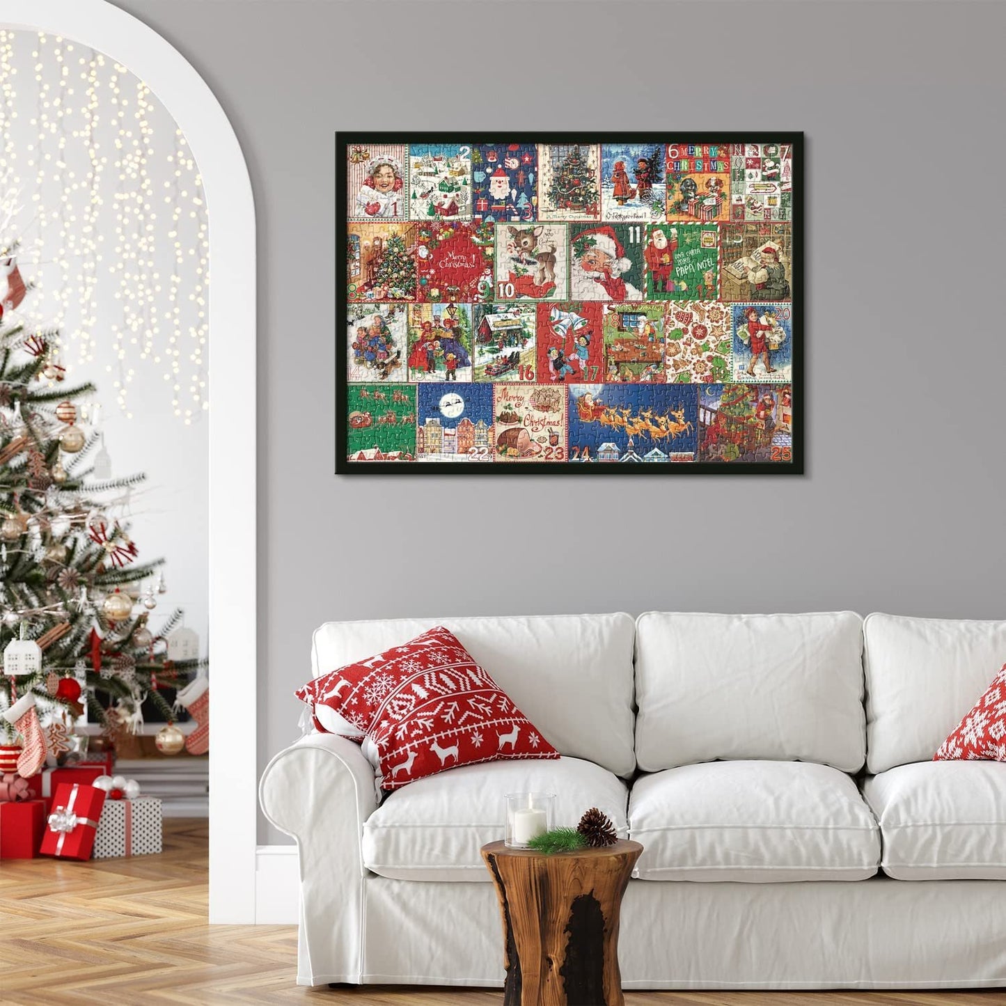 2023 Xmas Pre-Sale🎅 Christmas Advent Calendar Jigsaw Puzzle 1000pcs🎄(49% OFF TODAY🥳)
