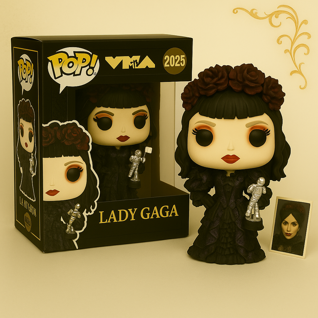 🖤 Limited Edition Gothic Pop Figure – 2025 Collectibl