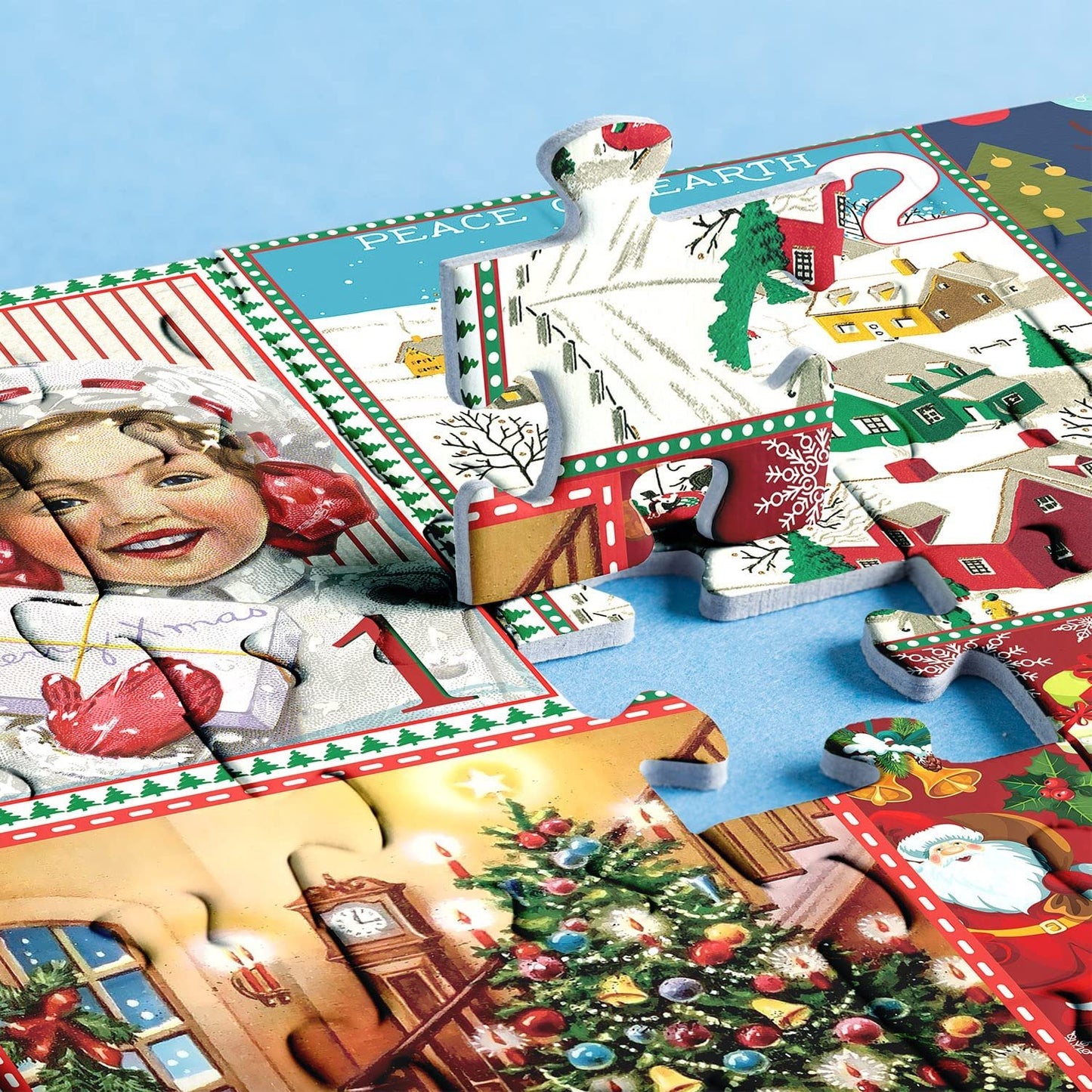 2023 Xmas Pre-Sale🎅 Christmas Advent Calendar Jigsaw Puzzle 1000pcs🎄(49% OFF TODAY🥳)