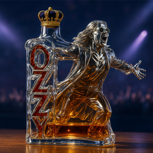 2025 🕯️ Prince of Darkness Final Tour Memorial Whiskey Bottle