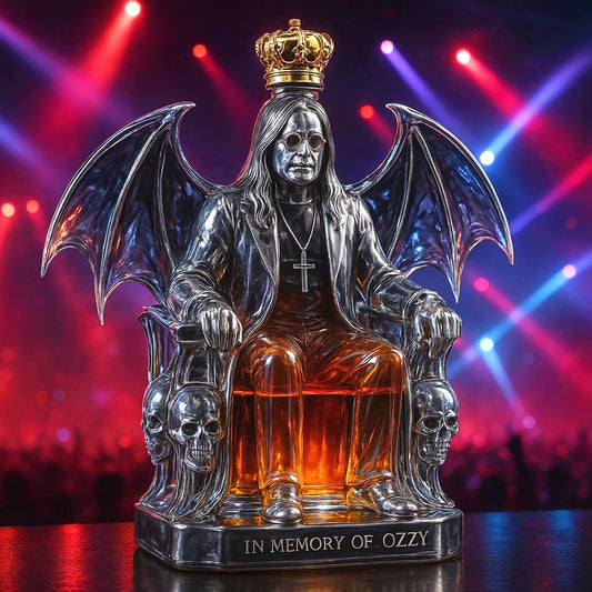 2025 In Memory of the Prince of Darkness Whiskey Bottle